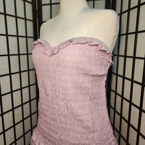 NWT American Eagle Outfitters Strapless Light Purple Dress